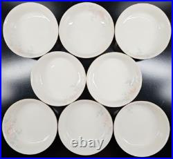 8 Noritake Sweet Surprise Soup Bowls Set Vintage Elegant Floral Table Dishes Lot