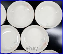 8 Noritake Sweet Surprise Soup Bowls Set Vintage Elegant Floral Table Dishes Lot