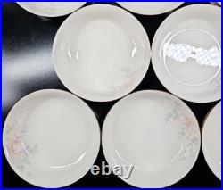 8 Noritake Sweet Surprise Soup Bowls Set Vintage Elegant Floral Table Dishes Lot