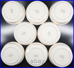 8 Noritake Sweet Surprise Soup Bowls Set Vintage Elegant Floral Table Dishes Lot