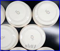 8 Noritake Sweet Surprise Soup Bowls Set Vintage Elegant Floral Table Dishes Lot