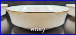 8 Noritake Sweet Surprise Soup Bowls Set Vintage Elegant Floral Table Dishes Lot