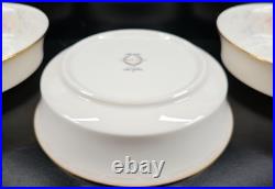8 Noritake Sweet Surprise Soup Bowls Set Vintage Elegant Floral Table Dishes Lot