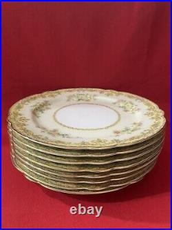 8-pc Nortikae Irma China Dinner Plate Set, Made In Japan, A1648
