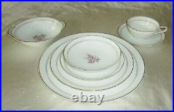90pc Noritake China 5510 Daryl 6 Piece Place Settings +Serving Pieces