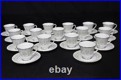 91 Pc Noritake Fine China SAVANNAH Floral #2031, 5 Pc Service for 20, Japan 164