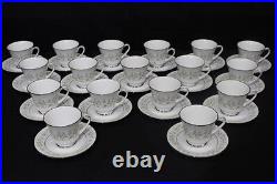 91 Pc Noritake Fine China SAVANNAH Floral #2031, 5 Pc Service for 20, Japan 164