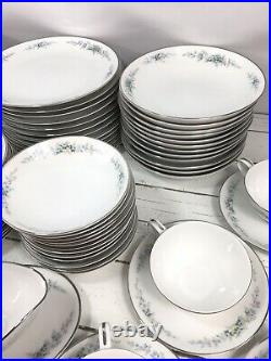 92 Piece set of Noritake Roseberry China Service For 12 Plus Serving Dishes