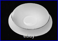 94 Pieces Noritake Whitebrook China 12 Place Settings Plus Serving Dishes