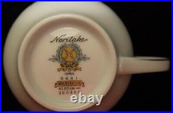94 Pieces Noritake Whitebrook China 12 Place Settings Plus Serving Dishes
