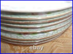 ANTIQUE NIPPON NORITAKE MORIMURA BRO. THE FLAMENGO 8 Place Settings of 6 Pieces