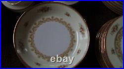 A set of Vintage PB Noritake #1 China with floral Gold Trim