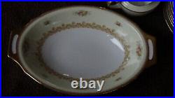 A set of Vintage PB Noritake #1 China with floral Gold Trim