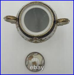 Antique 1920's Art Deco NORITAKE/MORIMURA 3-Piece Tea Set/Creamer/Sugar