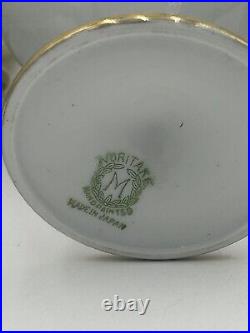 Antique 1920's Art Deco NORITAKE/MORIMURA 3-Piece Tea Set/Creamer/Sugar