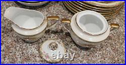 Antique 1930's Noritake Gloria China Set Service for 6 + Completer Pieces