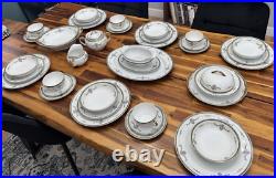 Antique 42pcs Noritake LAUREATE #61235, 1920s China Set, Made In Japan, EUC