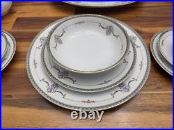 Antique 42pcs Noritake LAUREATE #61235, 1920s China Set, Made In Japan, EUC