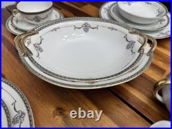 Antique 42pcs Noritake LAUREATE #61235, 1920s China Set, Made In Japan, EUC