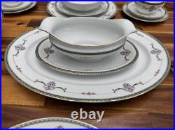 Antique 42pcs Noritake LAUREATE #61235, 1920s China Set, Made In Japan, EUC