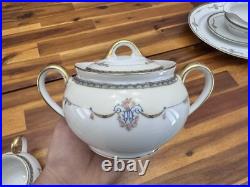 Antique 42pcs Noritake LAUREATE #61235, 1920s China Set, Made In Japan, EUC