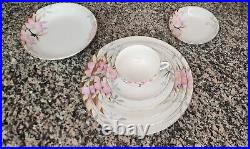 Antique Azalea by Noritake 8 Piece 4 Place Setting ca 1920