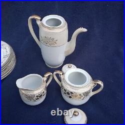 Antique Chikaramachi/Noritake China Tea Set. 1920s. Collectors. Hand Painted