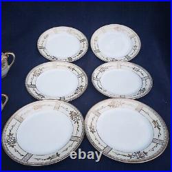 Antique Chikaramachi/Noritake China Tea Set. 1920s. Collectors. Hand Painted