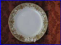 Antique Noritake 175 Christmas Ball China 10 Dinner Plates Set of 4 Nice