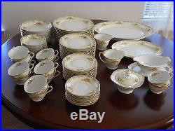 Antique Noritake Dinner Service N49 Set China for 10 plus Completer Pieces