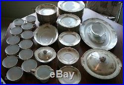Antique Noritake N49 WFine China Dinner Service Set For 12 With Completer Pieces