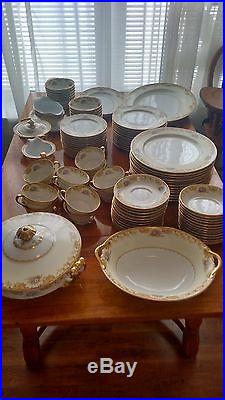 Antique set of Noritake Fine China Aurora Pattern