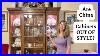 Are China Cabinets Out Of Style Tour My China Cabinet Explore China Cabinet Makeovers