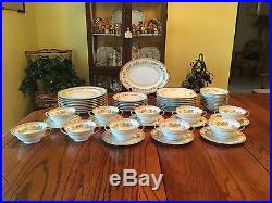 Beautiful 50pc Set of Noritake Moselle China, Great Condition. Pattern # 723