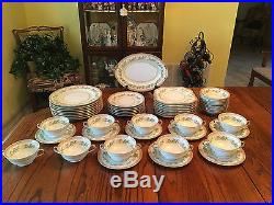 Beautiful 50pc Set of Noritake Moselle China, Great Condition. Pattern # 723