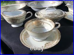 Beautiful Noritake Bancroft 5481 China 90Pc Set A1 Condition