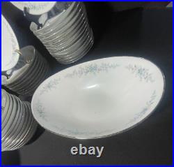 Beautiful Noritake Roseberry China Set Service For 10 plus serving pieces