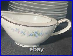 Beautiful Noritake Roseberry China Set Service For 10 plus serving pieces