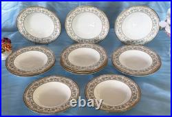 Beautiful Noritake Sakura Pattern 9704 Rimmed Bowls. Set of 12. Made in Japan