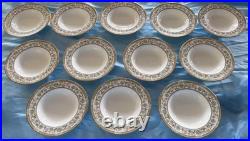 Beautiful Noritake Sakura Pattern 9704 Rimmed Bowls. Set of 12. Made in Japan