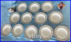 Beautiful Noritake Sakura Pattern 9704 Rimmed Bowls. Set of 12. Made in Japan