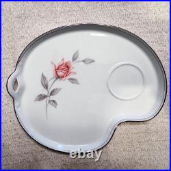 Beautiful Noritake Snack Plates With Cups & Teaset -6 Set. Made In JAPAN