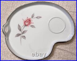 Beautiful Noritake Snack Plates With Cups & Teaset -6 Set. Made In JAPAN
