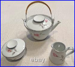 Beautiful Noritake Snack Plates With Cups & Teaset -6 Set. Made In JAPAN