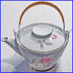 Beautiful Noritake Snack Plates With Cups & Teaset -6 Set. Made In JAPAN