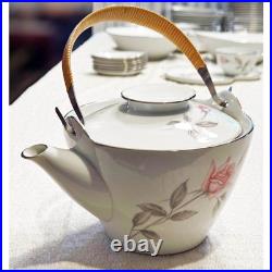 Beautiful Noritake Snack Plates With Cups & Teaset -6 Set. Made In JAPAN