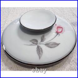 Beautiful Noritake Snack Plates With Cups & Teaset -6 Set. Made In JAPAN