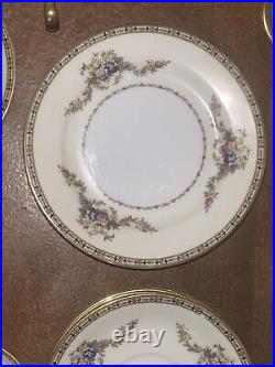 Beautiful Rare Noritake China N4353 46 Piece Minor scuffs in glaze 100 years old