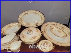 Beautiful Vintage 8 Noritake Muriel Dish Set- 1930's. Great Condition