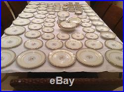 Blue Noritake China Set Swansea Blue Japan 685 69 pieces